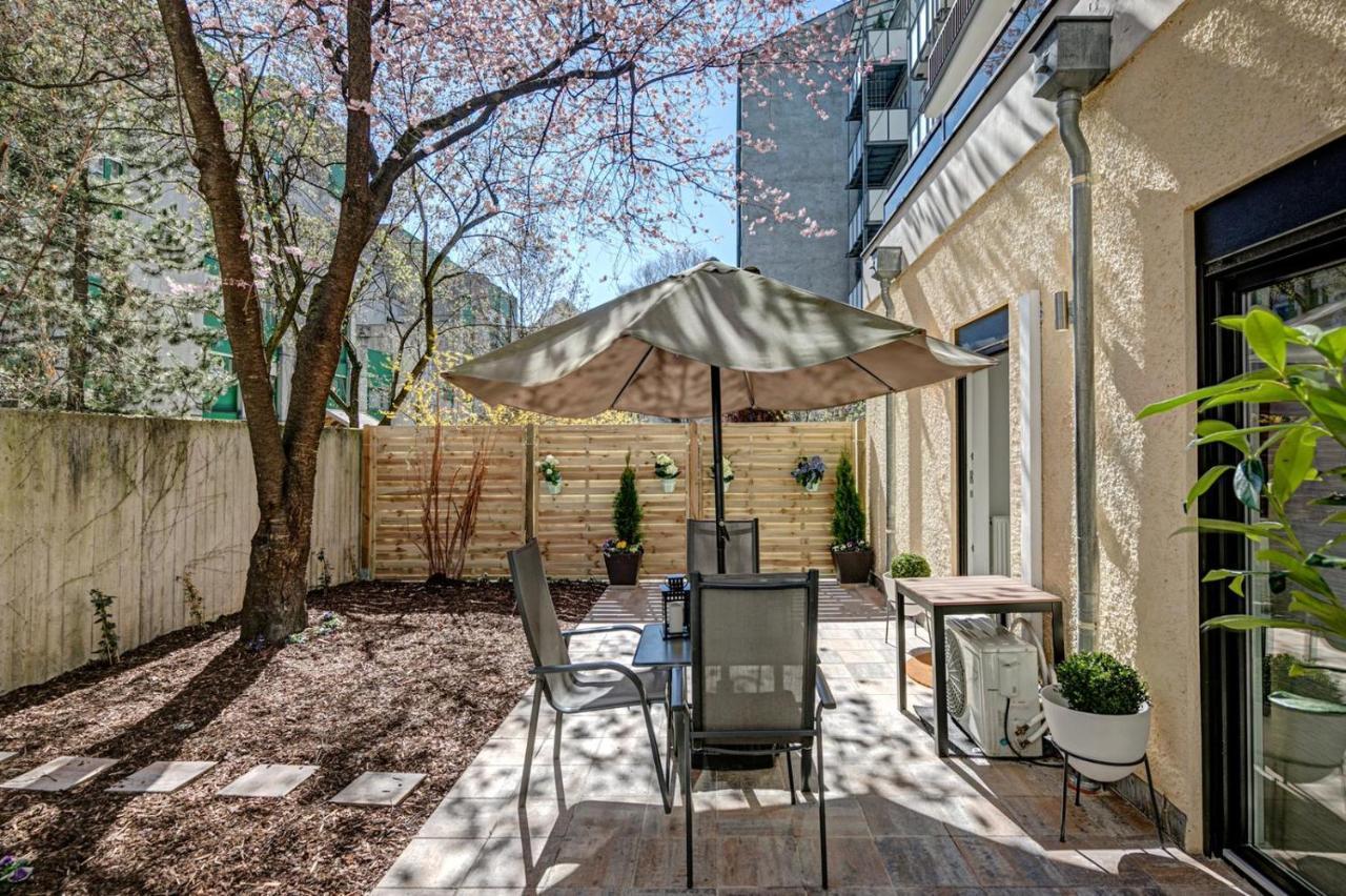 Cozy Modern Apartment With Garden In The Center Next To Oktoberfest Мюнхен Экстерьер фото